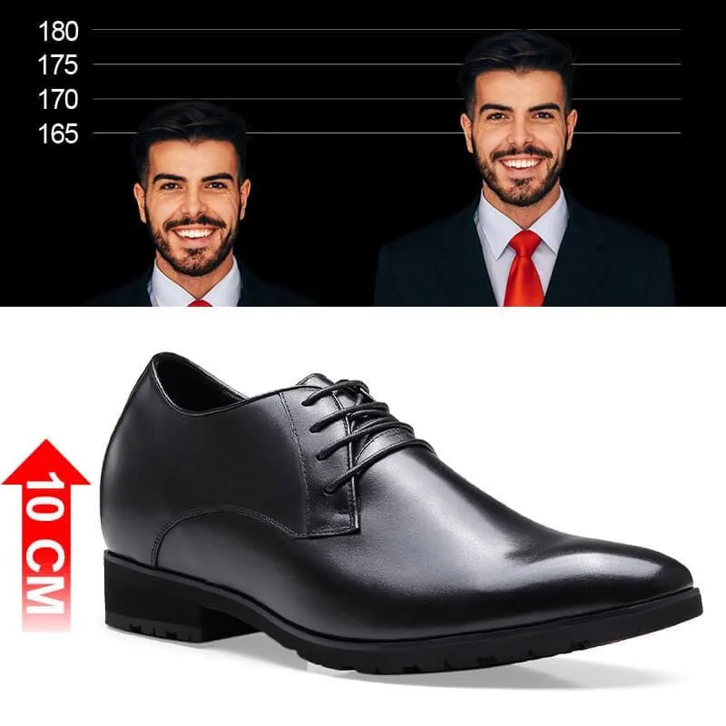 10 CM / 3.94 Inches CMR CHAMARIPA Hidden Heel Shoes for Men Height Increase for Men