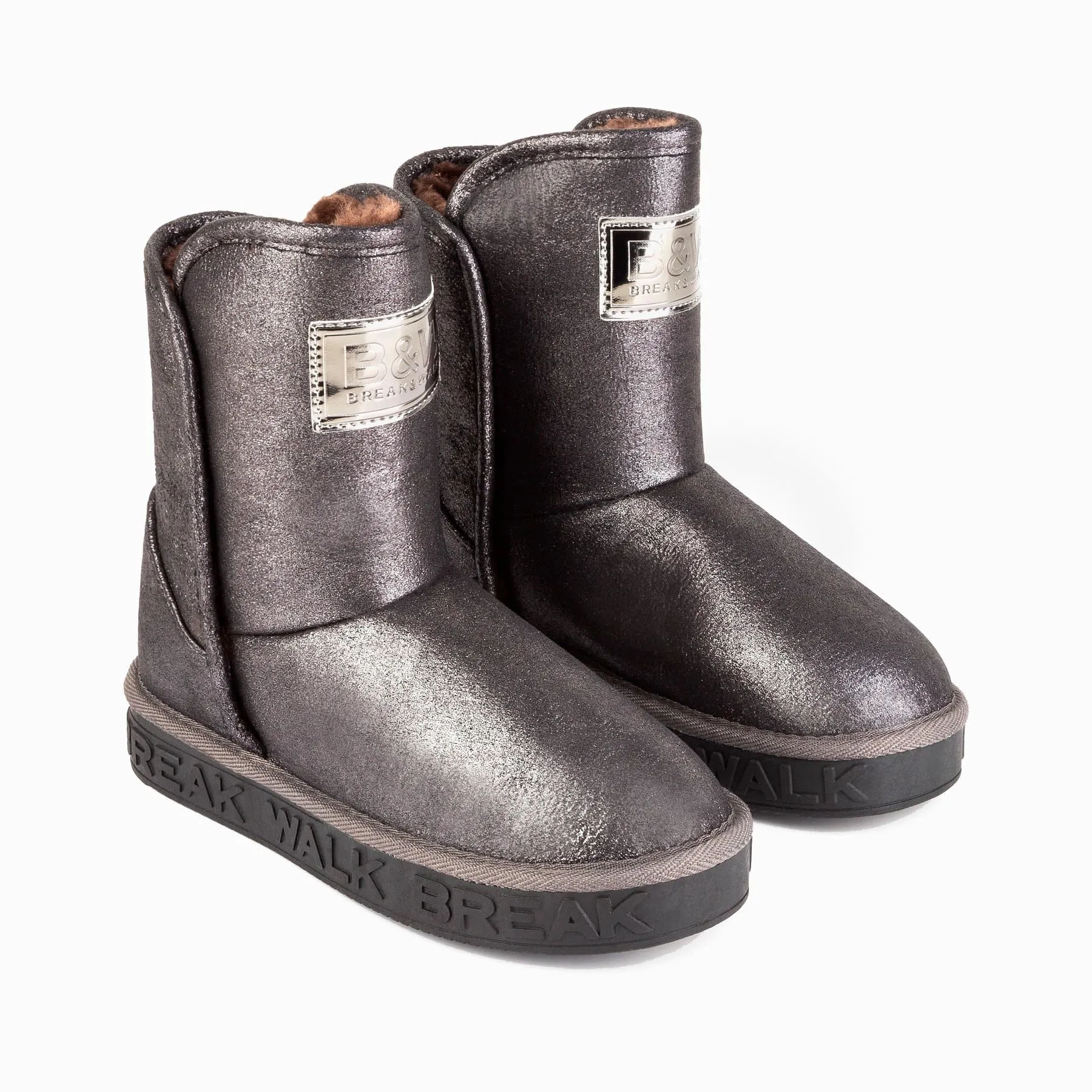 Australian Booties Nikku Silver