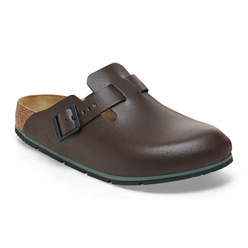 Birkenstock Boston Pro Clogs- Soft Java Leather