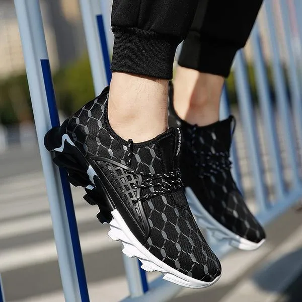 Mens Light Breathable Running Shoes Sneakers