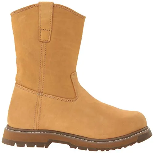 Muck Wellie BROWN Classic Soft Toe Men's Leather Work Boots, Wide Width (11)