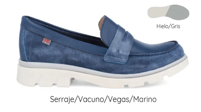 Pepe Menargues Women's Denali Loafer- Marino