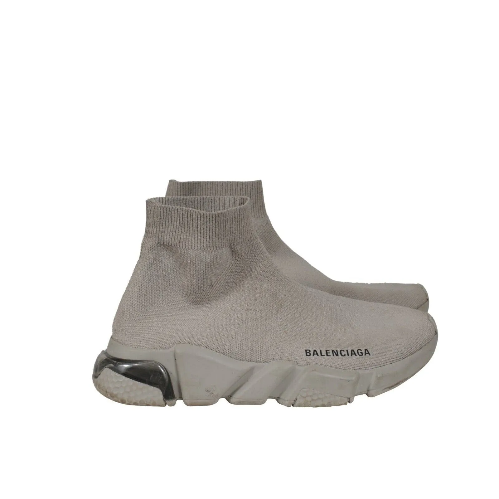 Speed Sock Runner EU 37 US 7 Nude Gray Trainers Sneakers