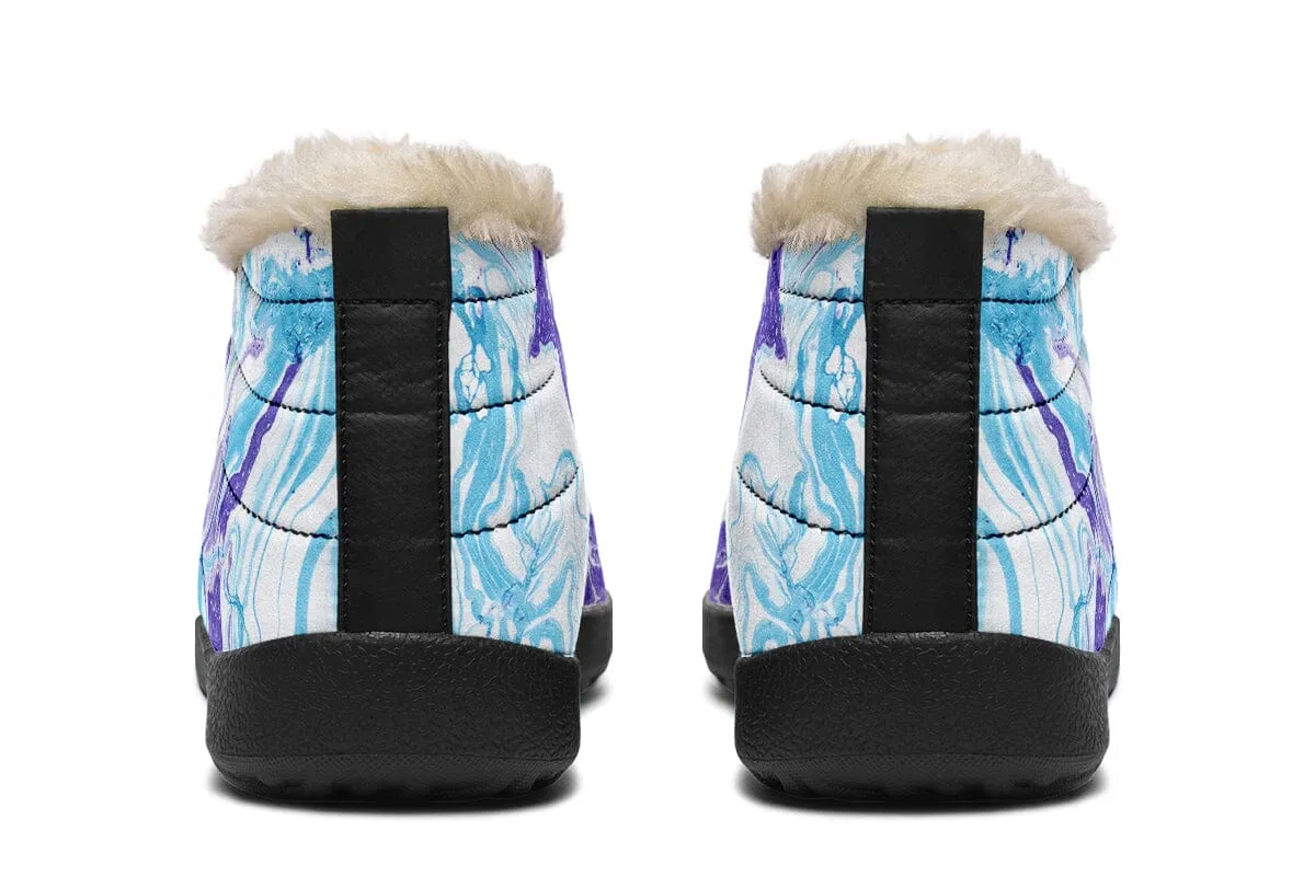 Swirls Winter Slippers