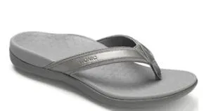 Vionic Women's Tide II Flip Flops- Pewter