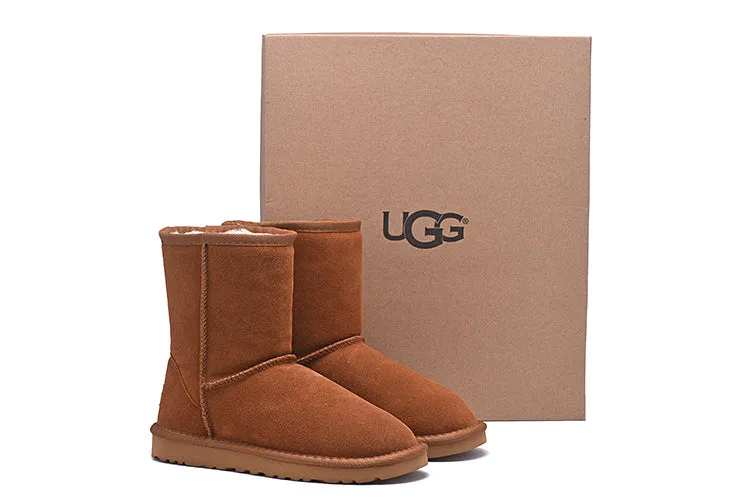 Women Boots Snow Shoes Winter Boots Women's Classic Short Sheepskin Snow Boot