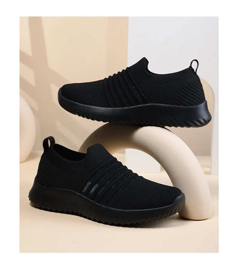 Women's Light Soft Bottom Casual Cool Breathable Comfortable Mesh Sneaker