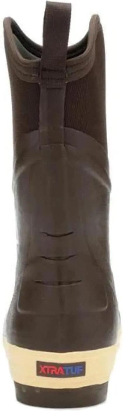 XTRATUF Elite Series 12" Neoprene Insulated Mens Fishing Boots, Chocolate & Tan , 10 , (22612)